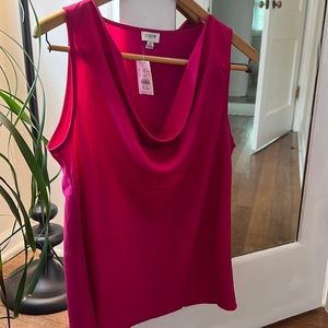 J. Crew pink blouse